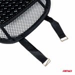 Pernita scaun cu suport lombar pentru corectare postura cu bile de masaj, dimensiune 40 x 38 cm, culoare Neagra - imagine 4