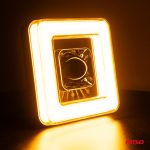Proiector LED cu Angel Eye model AWL57, pozitie, semnalizare, faza lunga/scurta, pentru Off-Road, ATV, SSV, putere 45W, 8000lm, tensiune 9-36V, dimensiuni 114,5 x 114,5 x 51 mm - imagine 5