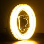 Proiector LED cu Angel Eye model AWL58, pozitie, semnalizare, faza lunga/scurta, pentru Off-Road, ATV, SSV, putere 45W, 8000lm, tensiune 9-36V, dimensiuni 114,5 x 114,5 x 52 mm - imagine 4