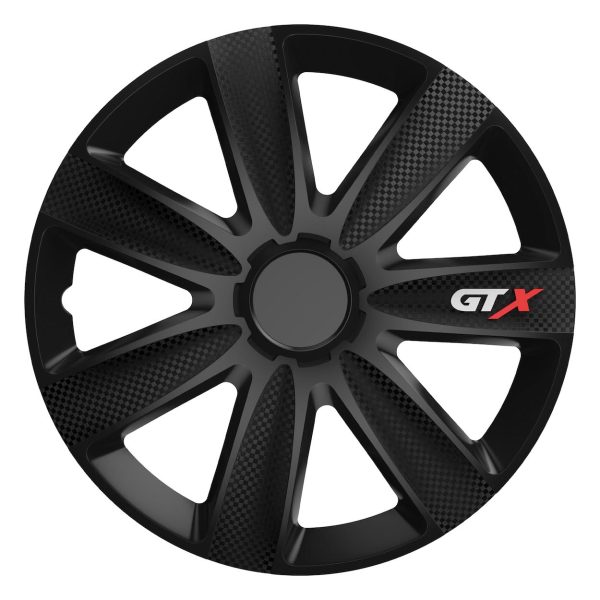 Set 4 capace roti model GTX 16" - CARBON & BLACK