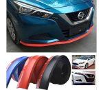 Protectie spoiler, prelungire bara fata/spate din cauciuc, culoare NEGRU - imagine 4