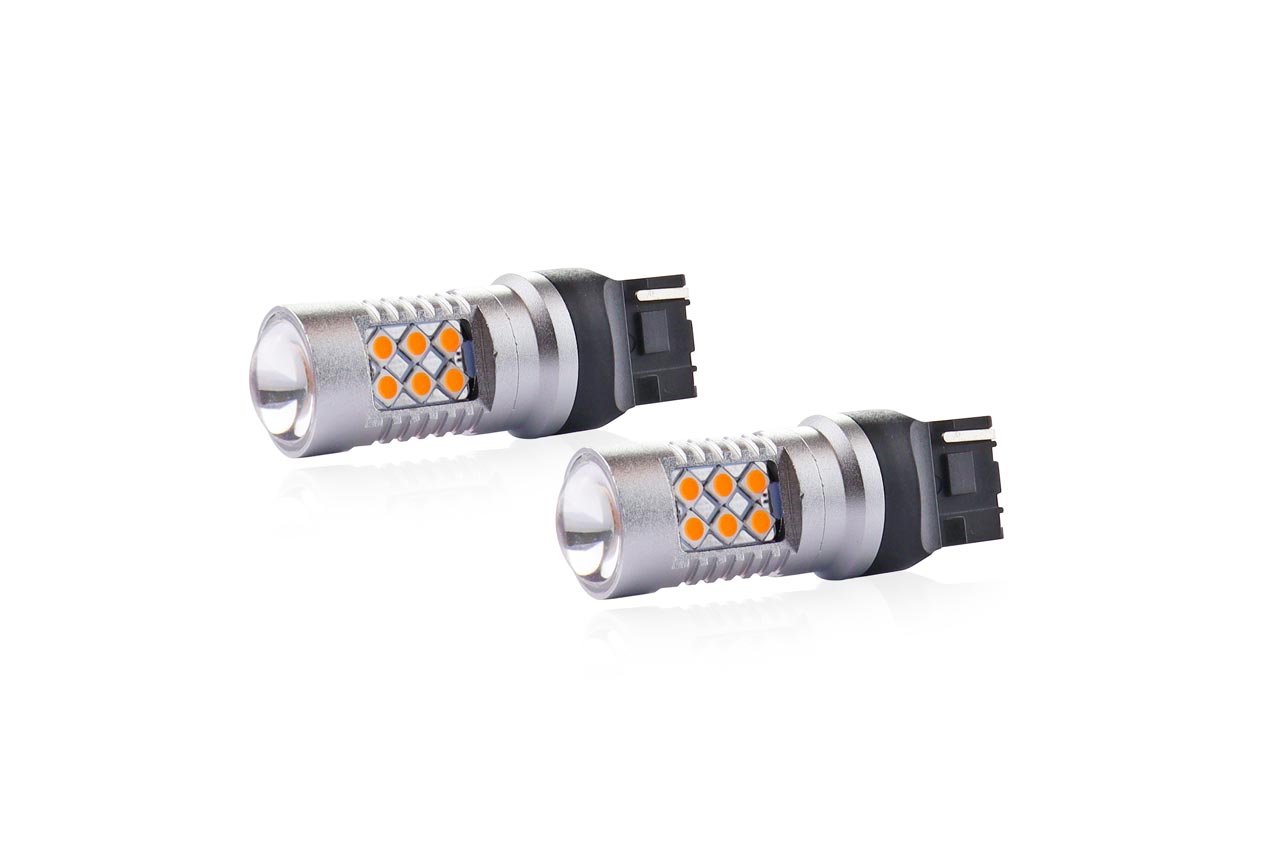1_2fe0-6m.jpg Set becuri auto cu LED CANBUS compatibil W21W T20 24 SMD 6.2W Orange 12/24V, destinat competitiilor auto sau off-road - imagine 1
