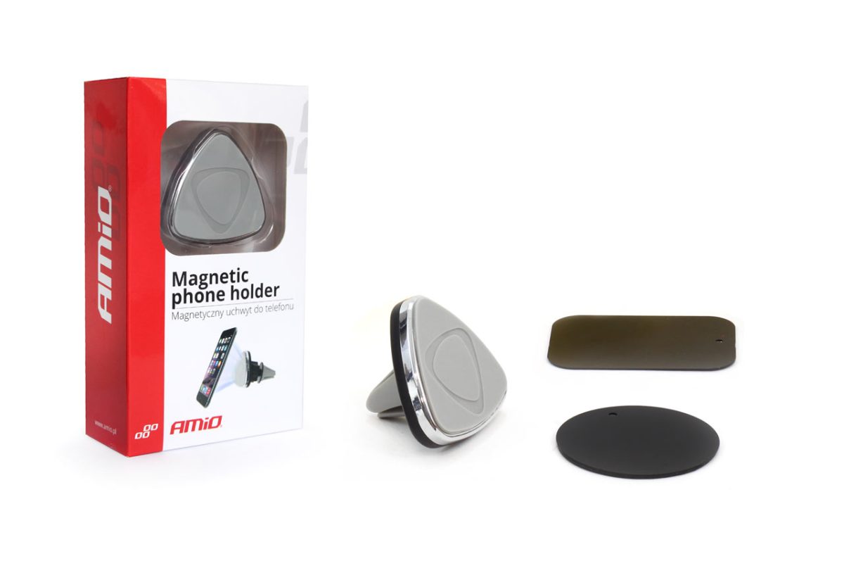 Suport auto pentru telefon magnetic HOLD-01 - imagine 2