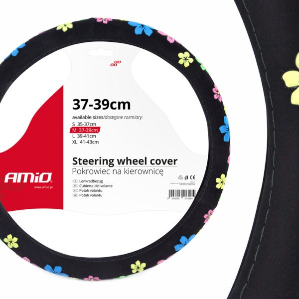 Husa volan model Floral SWC-13-M (37-39cm)