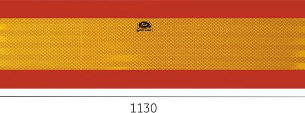 Placuta reflectorizanta pentru camioane 113x20 cm