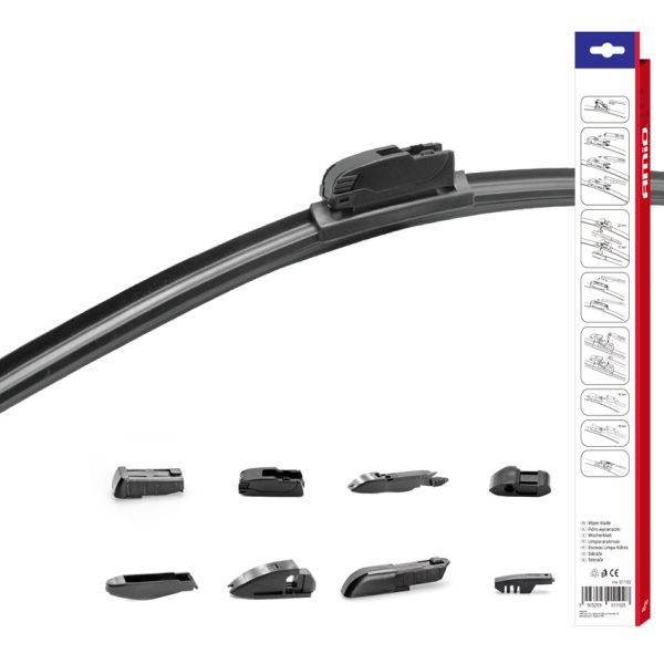 Stergator parbriz FLAT cu 8 adaptoare 14 "(350mm) Multiconnect