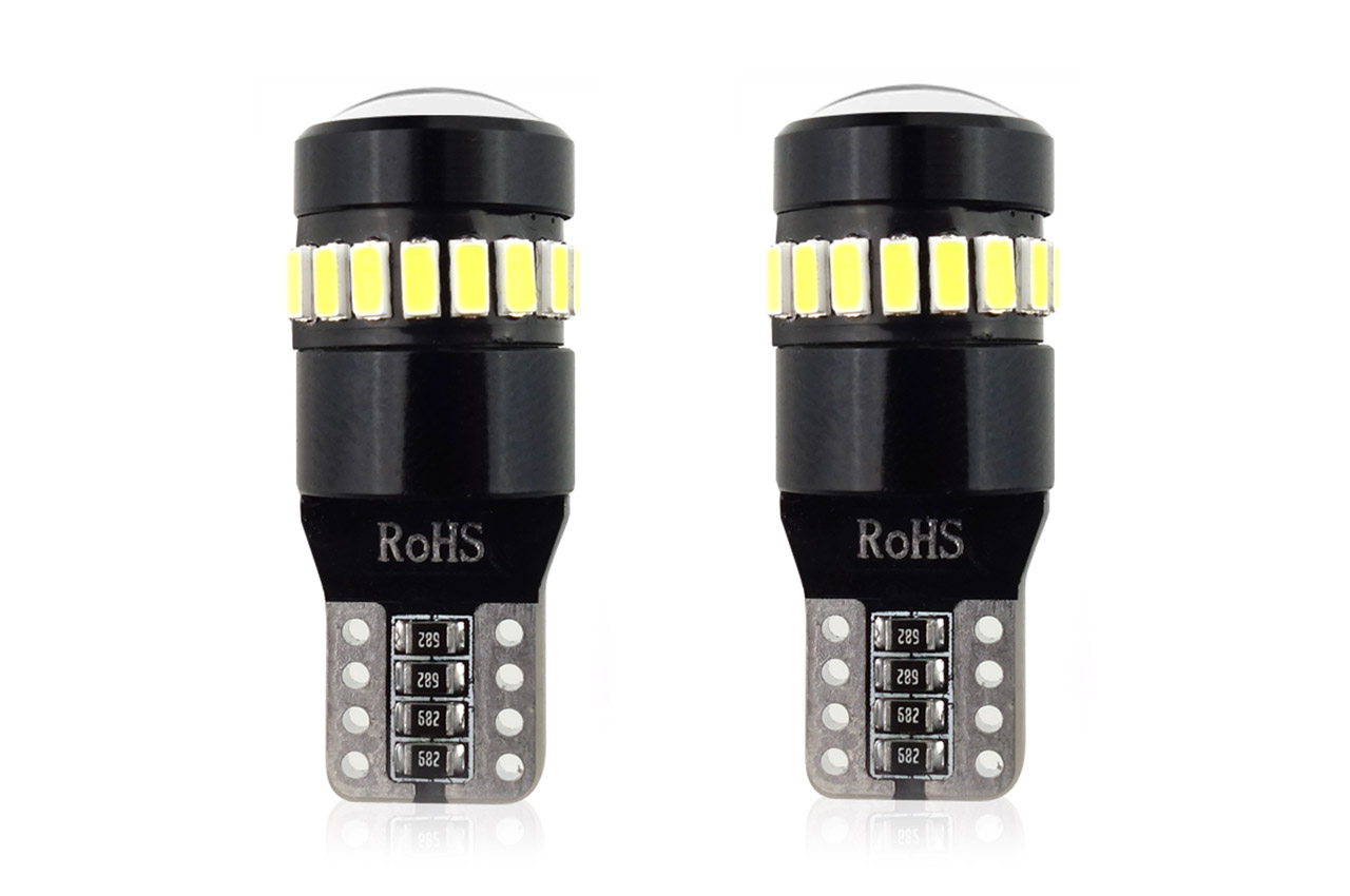 1_h90t-pr.jpg Set becuri auto cu LED CANBUS compatibil T10 W5W 19 SMD Alb 12V, destinat competitiilor auto sau off-road - imagine 1