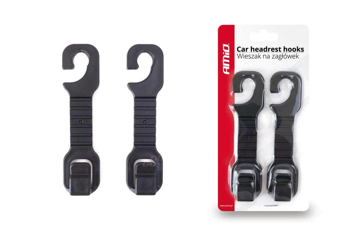 Carlige auto multifunctionale cu prindere la tetiera - imagine 2