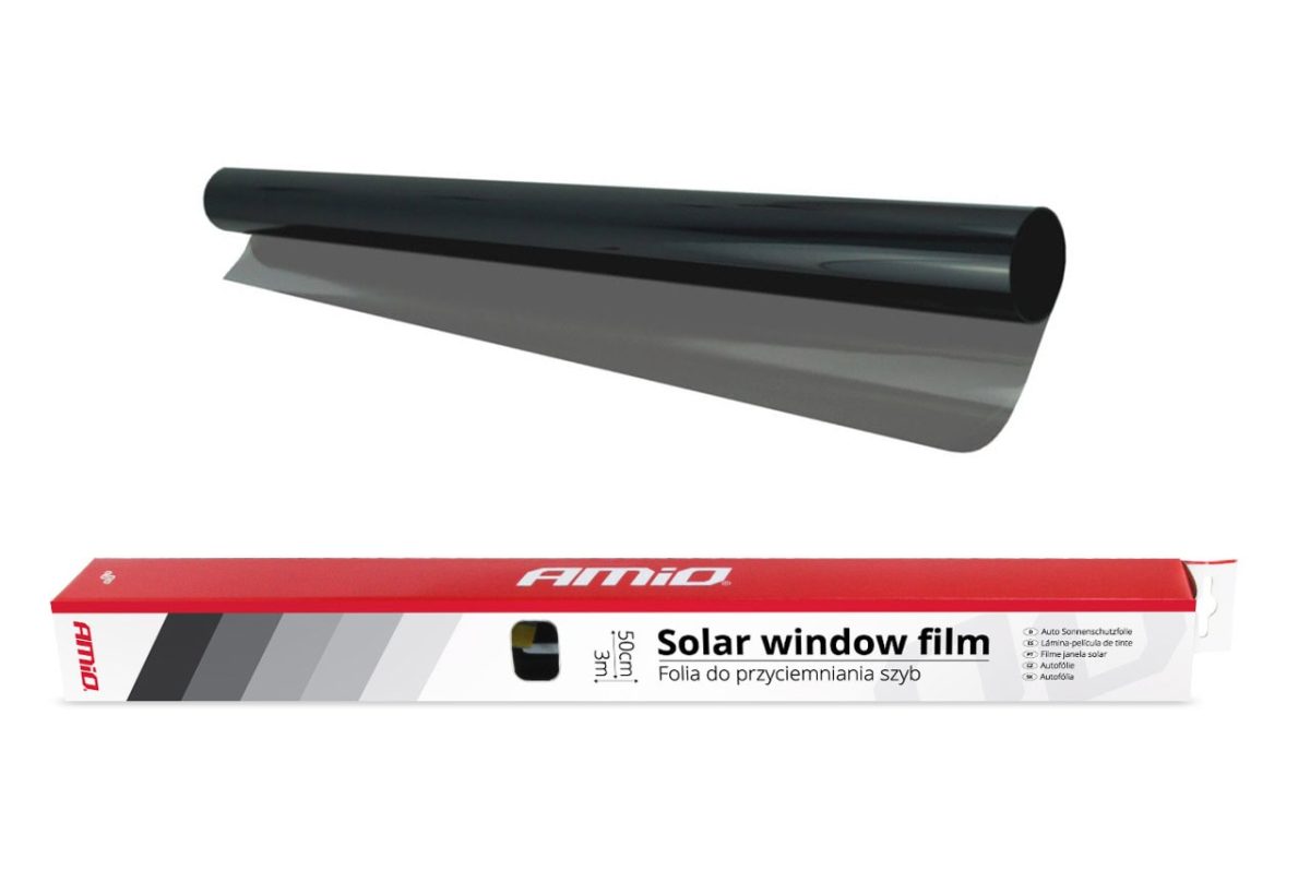 Folie fumurie pentru geamuri Black 0.5 x 3m (30%) - imagine 3