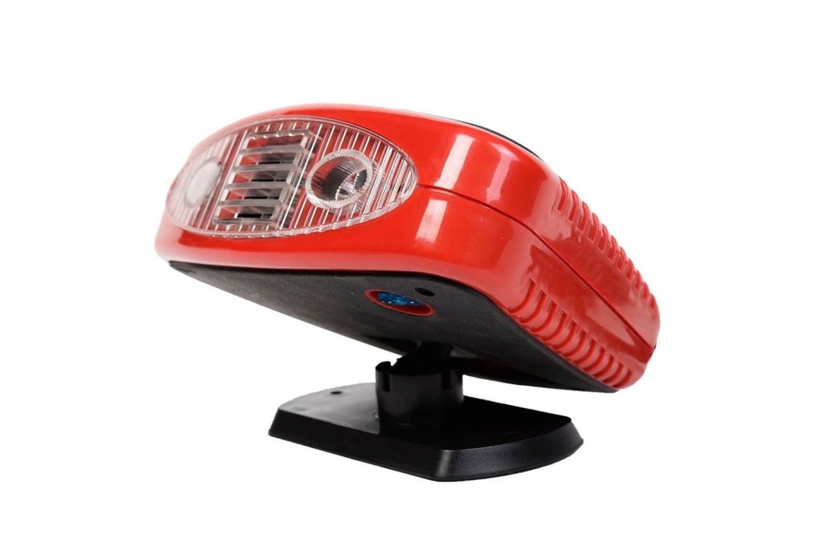 Aeroterma Auto 3in1, pentru ventilatie, incalzire sau dezaburire geam auto, 12V, 150W, cu lanterna - imagine 3