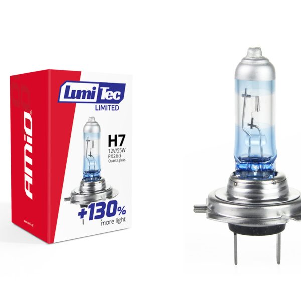 Bec halogen H7 12V 55W LumiTec LIMITED + 130%