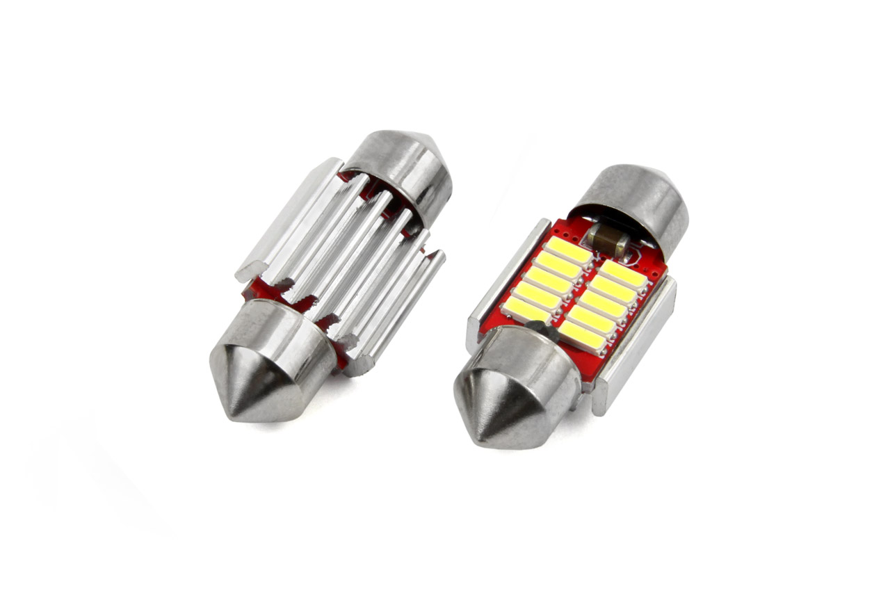 1_rgut-x5.jpg Set becuri auto cu LED CANBUS sofit compatibil C5W 10 SMD 31mm Alb 12/24V, destinat competitiilor auto sau off-road - imagine 1