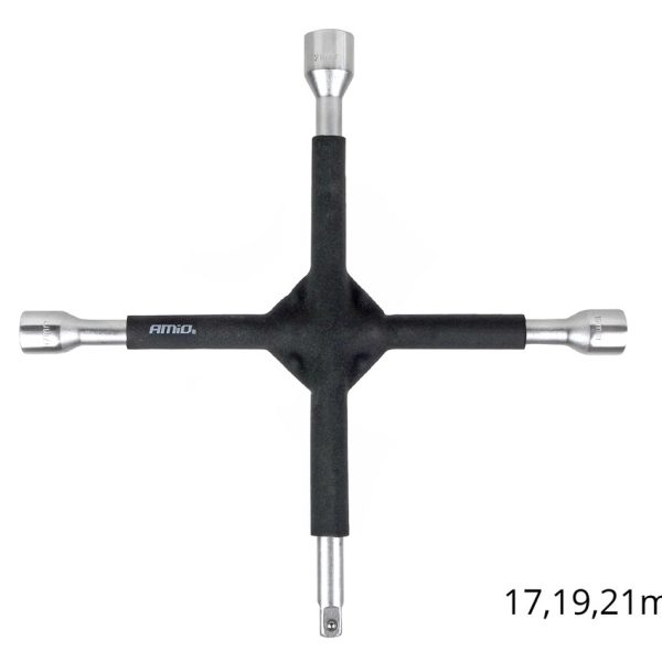 Cheie transversala cauciucata 17-19-21mm 1/2inch