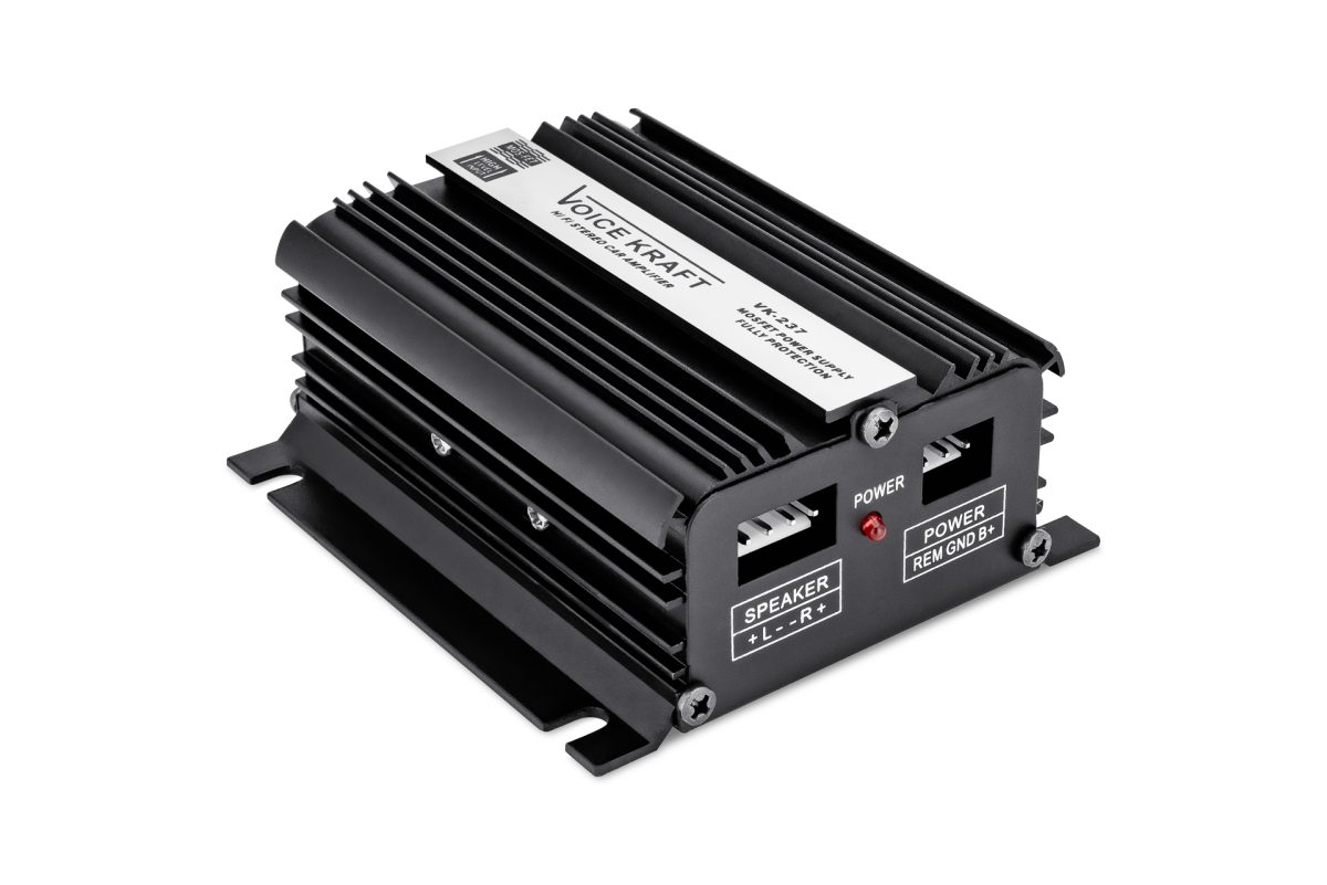 Amplificator Auto Mini Voice Kraft VK-237, 2 x 40W - imagine 2