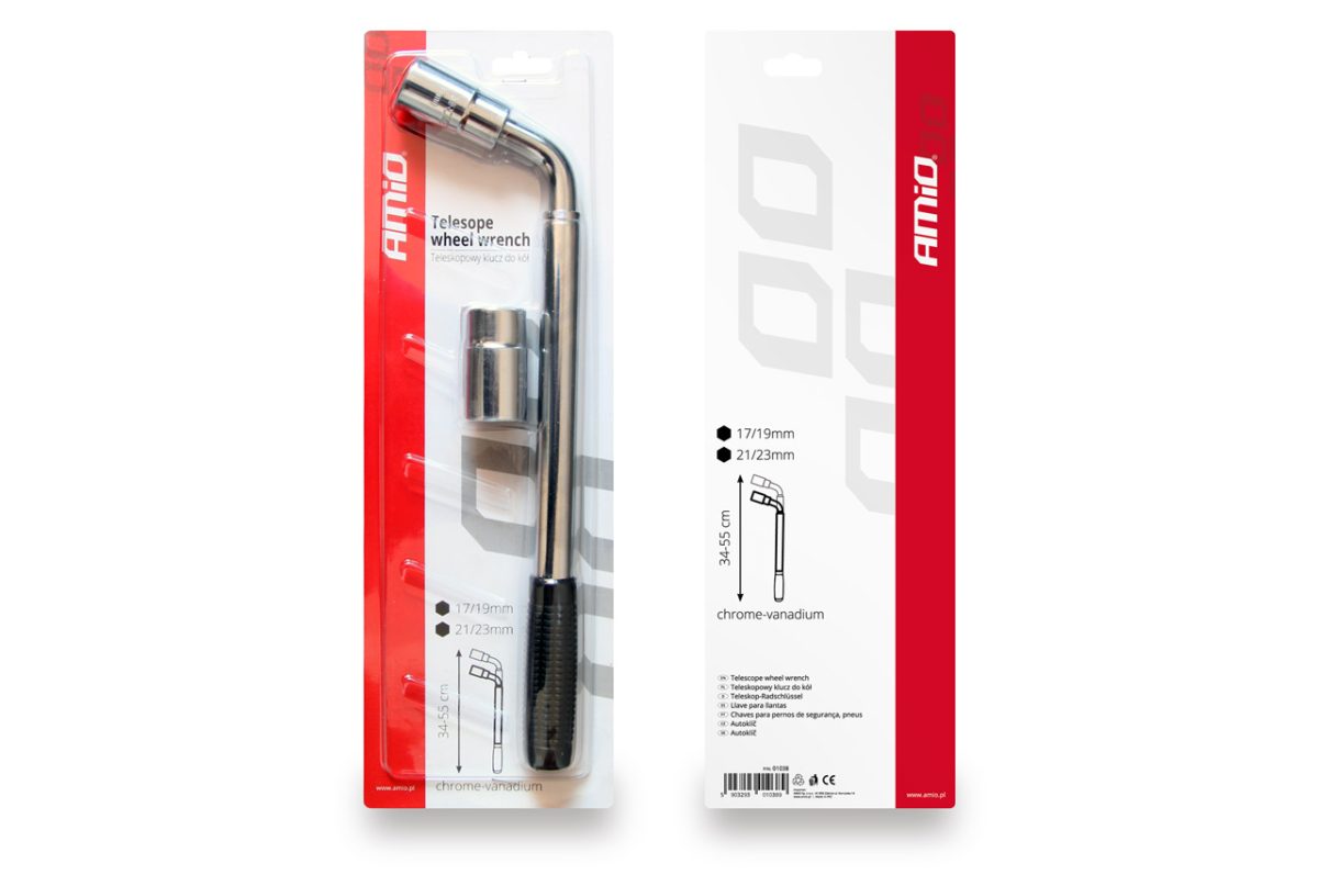 Cheie telescopica pentru roti TWW 17/19/21/23mm - imagine 2