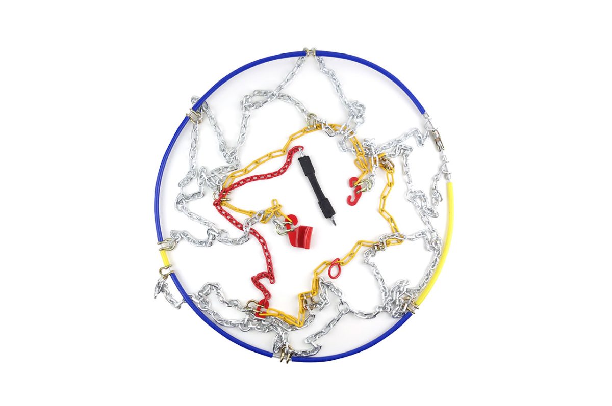 Set 2 Lanturi de Zapada pentru autoturisme cu zale de 12mm, KN-80 - imagine 2