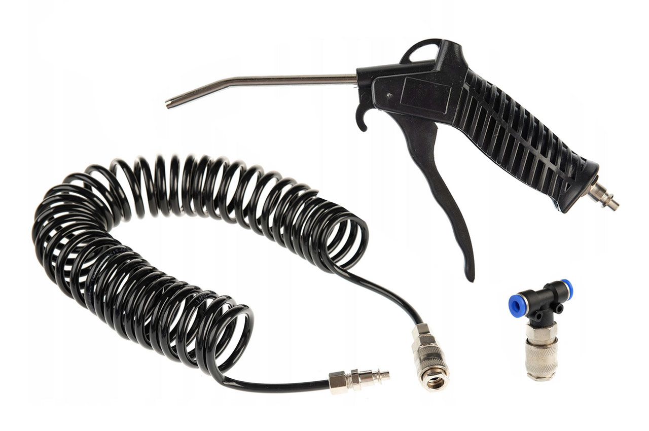 2_i8bp-s8.jpg Set de suflat cu pistol, furtun spiralat, cuplaje, 13ATM - imagine 1