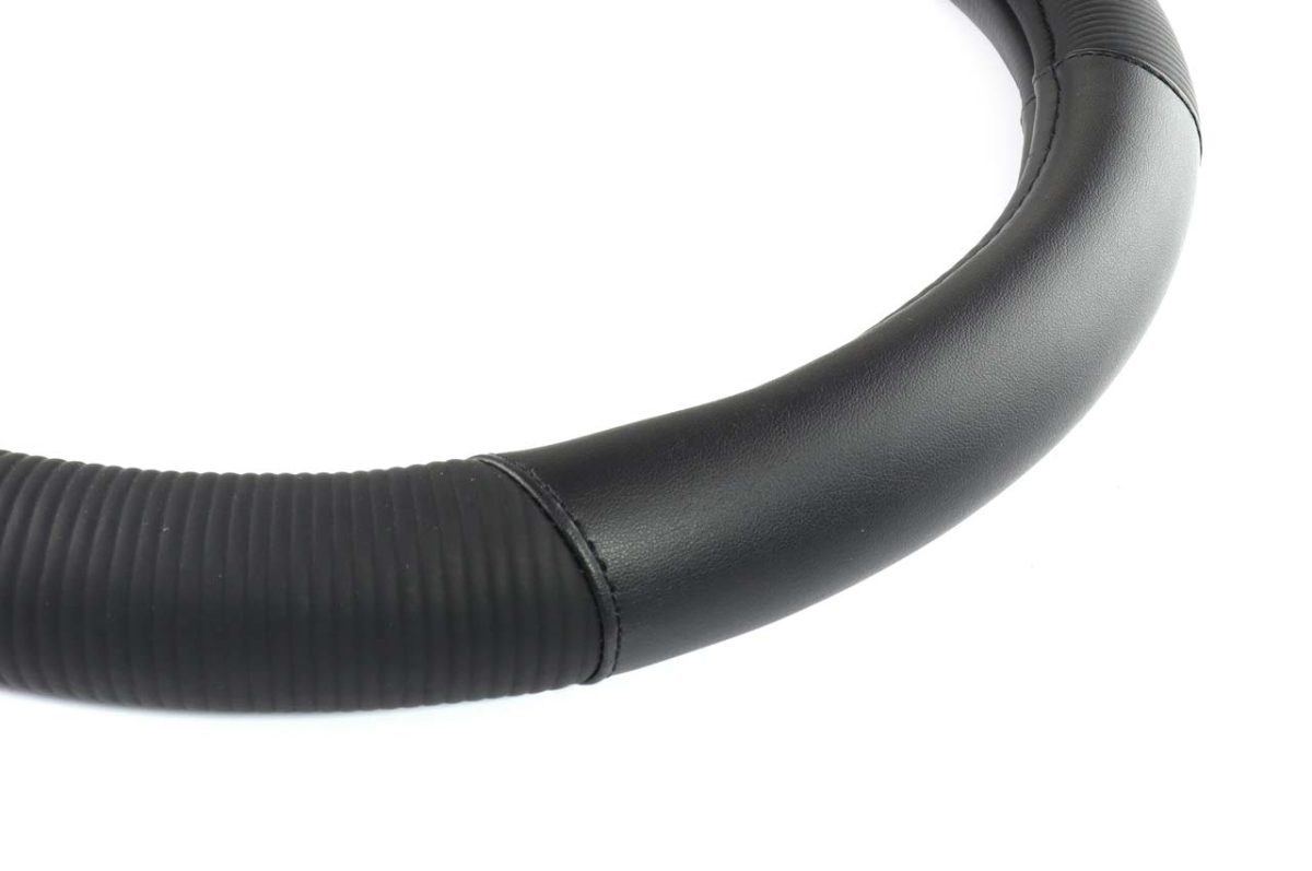 Husa volan neagra model Relax SWC-24-M (37-39cm) - imagine 2