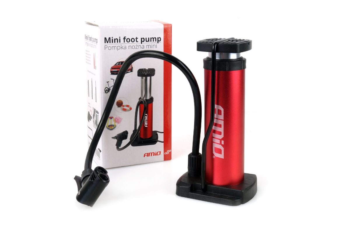 Pompa de picior MINI PU05 metal - imagine 2