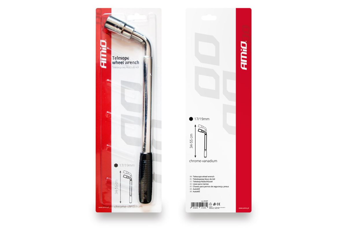 Cheie telescopica pentru roti TWW 17/19mm - imagine 2