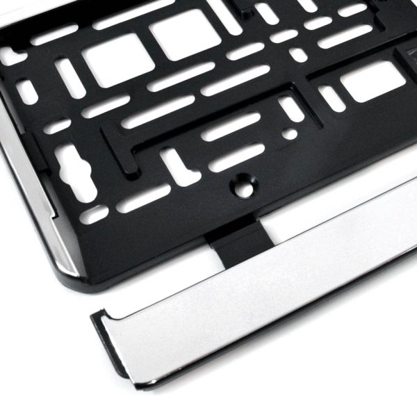 Suport numar inmatriculare cromat