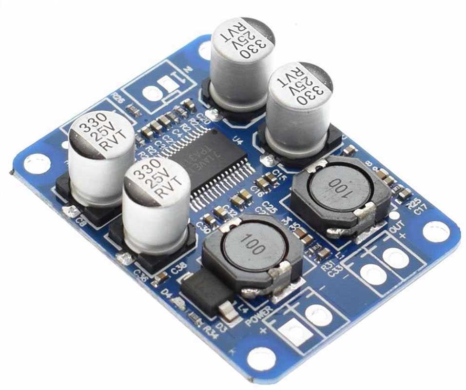 3118044.jpg Kit amplificator Mono, Clasa D, putere 1 x 60W, TPA3118 - imagine 1