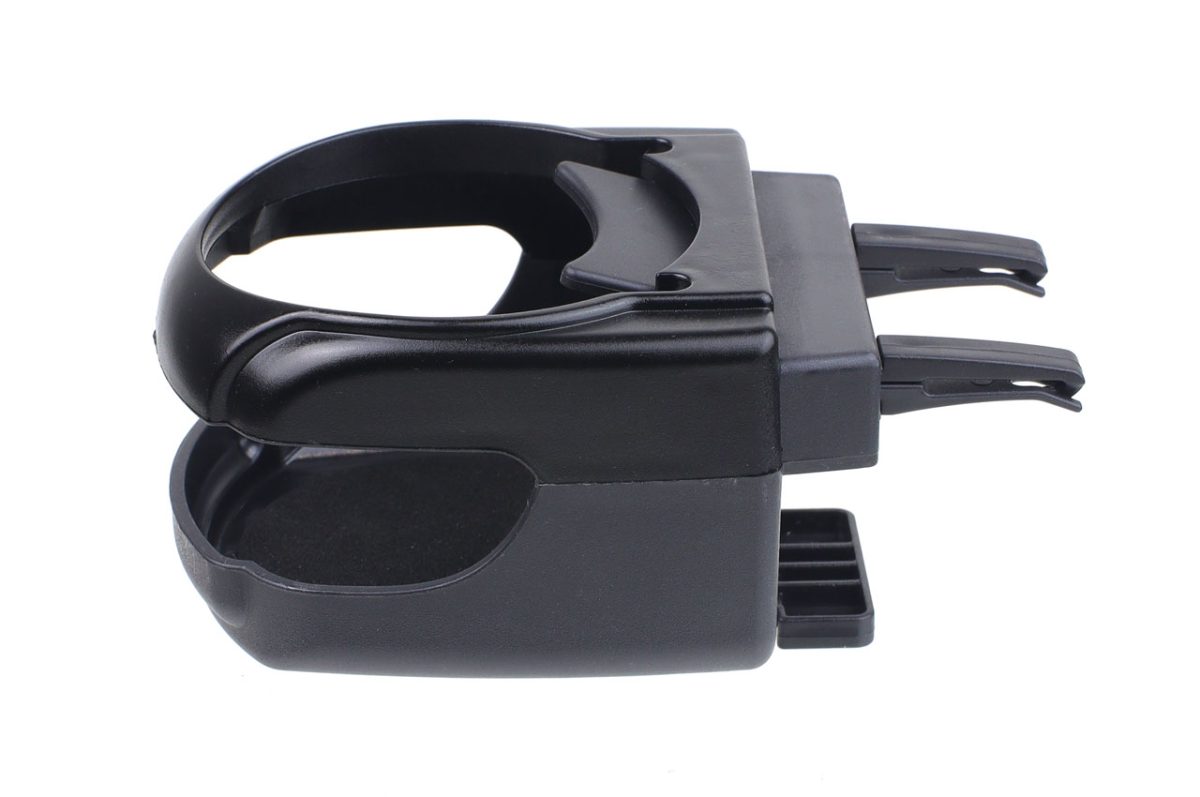 Suport auto universal pentru pahare, montaj in grila de ventilatie, culoare neagra, DH-03 - imagine 5