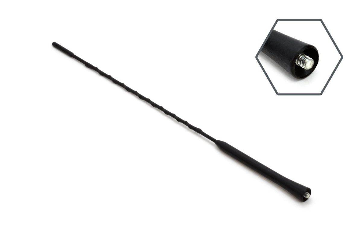 Antena radio auto universala 40 cm 6 mm ANTM08 - imagine 3