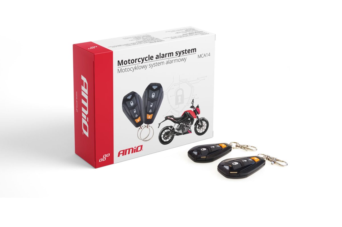 Alarma motocicleta cu functie "pornire motor" telecomenzi MCA14 - imagine 2