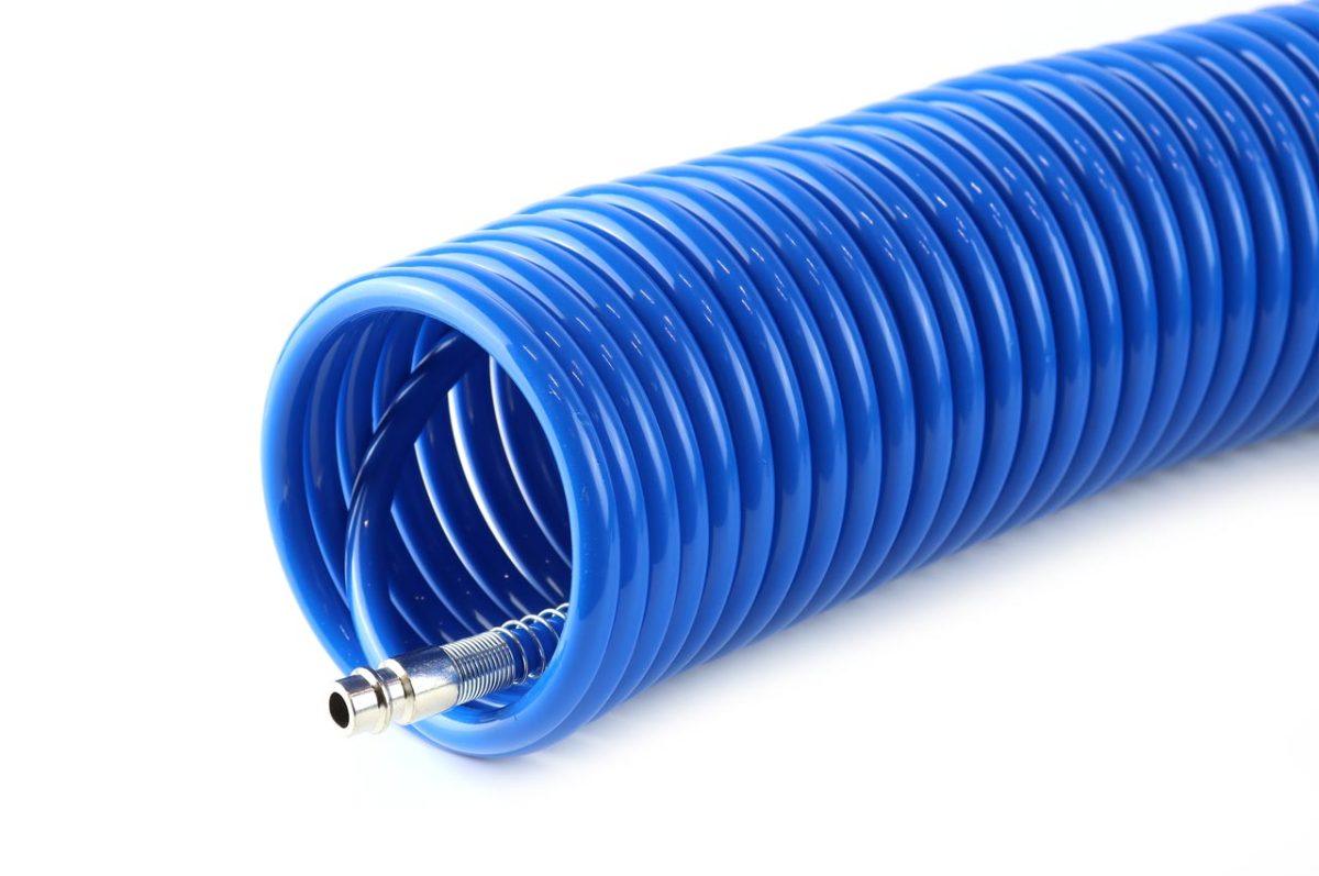 Furtun spiralat pentru aer comprimat din PE, 5 x 8mm, lungime 20m, PT-05 - imagine 4