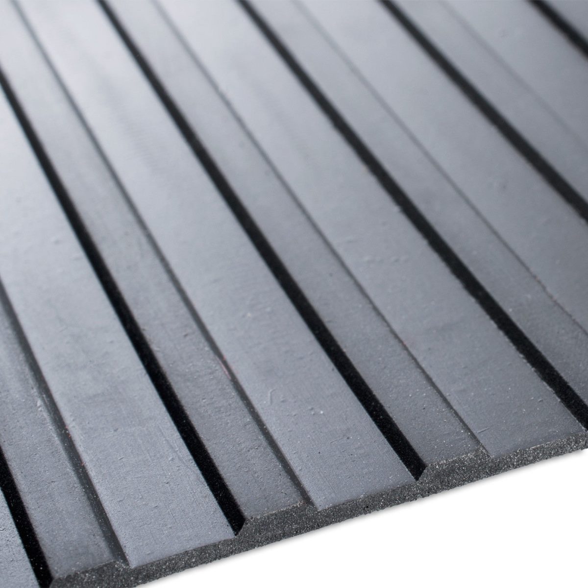 Covor Antiderapant din Cauciuc, Linoleum din Cauciuc pentru Protectie Podea Auto - model STRIATII MARI - imagine 2