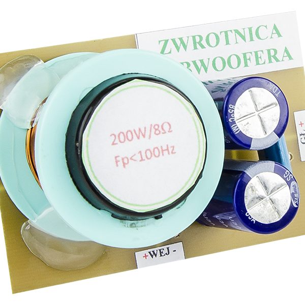 Filtru Subwoofer, crossover, 200W / 8 Ohm