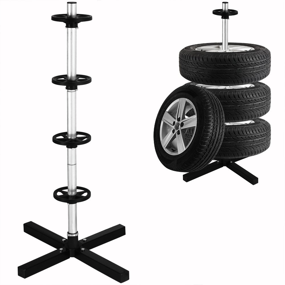 61JU3NavHGL._SL1000_.jpg Suport vertical pentru depozitare roti, jante de la 13" la 17" - imagine 1