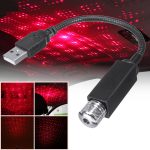 Lampa cu laser pentru plafon auto SkyLight cu alimentare USB - imagine 3