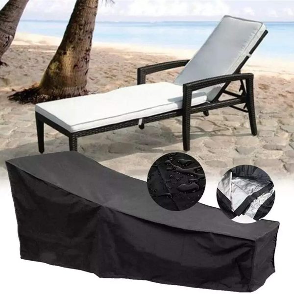 Husa impermeabila pentru sezlong gradina, 200 x 70 cm