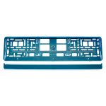 Suport numar inmatriculare din plastic, calitate Premium, culoare TURQUOISE - imagine 2