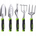 Set 5 unelte de gradina de inalta calitate cu manere din silicon, model AVX-WT-GDNTOL - imagine 9