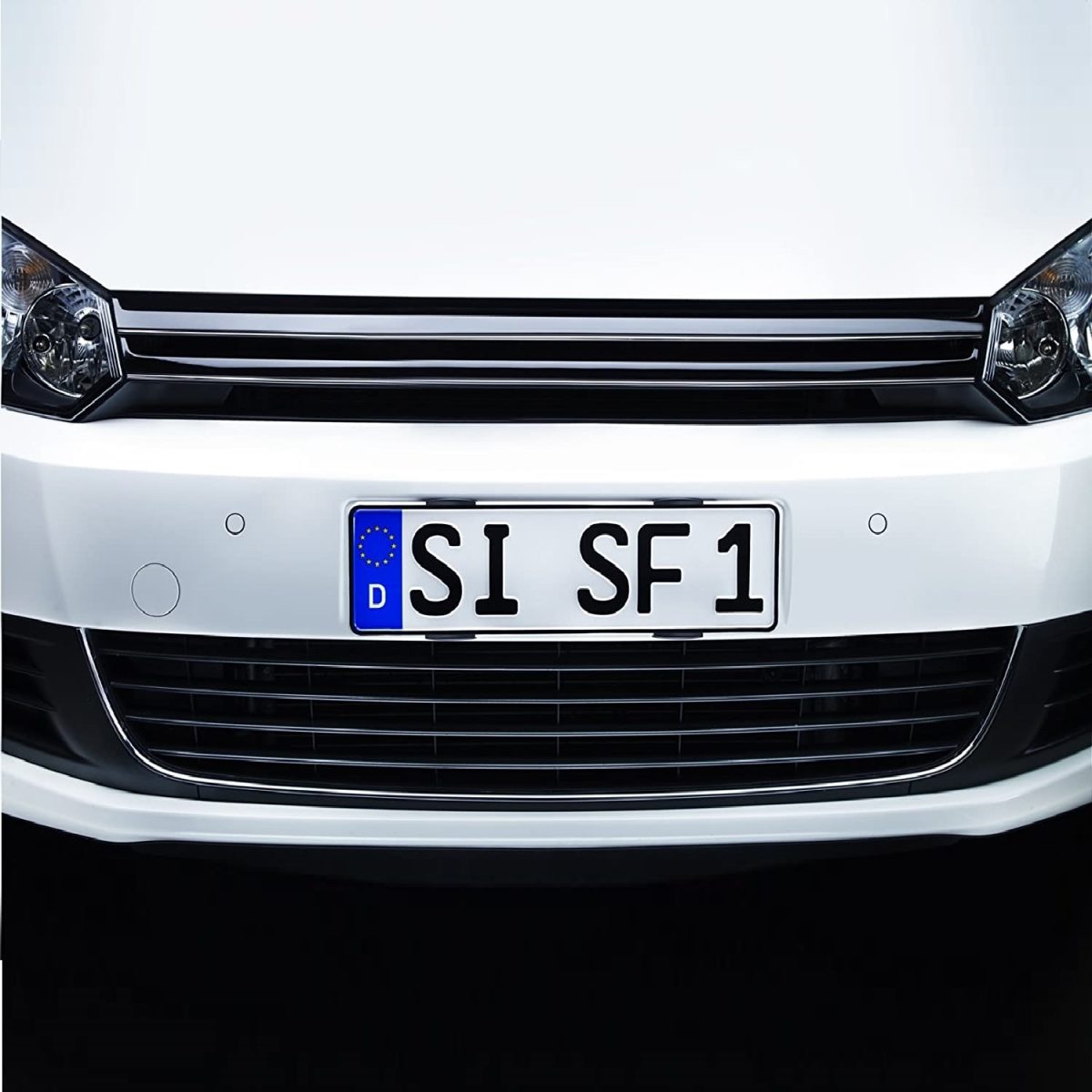 Set suporti placute inmatriculare "INVIZIBILI" (4 piese/set) - imagine 3