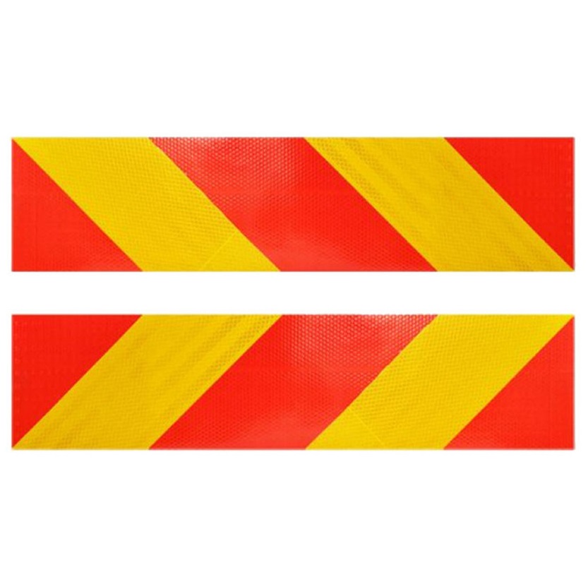 728_original.jpg Set placute reflectorizante pentru camioane "VEHICUL SCURT" - imagine 1