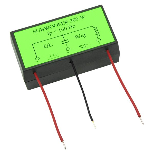 Filtru Subwoofer, crossover, 300W / 4 - 8 Ohm