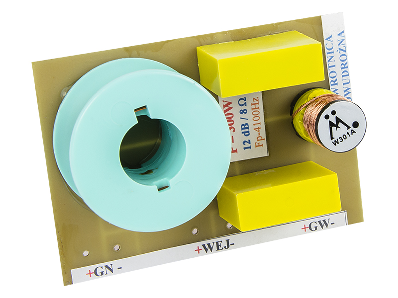 8814.jpg Filtru boxa, crossover cu 2 cai, 300W / 8 Ohm - imagine 1