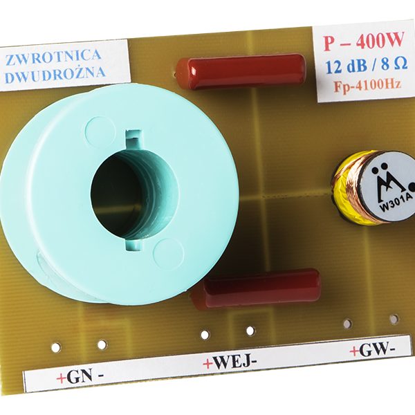 Filtru boxa, crossover cu 2 cai, 400W / 8 Ohm