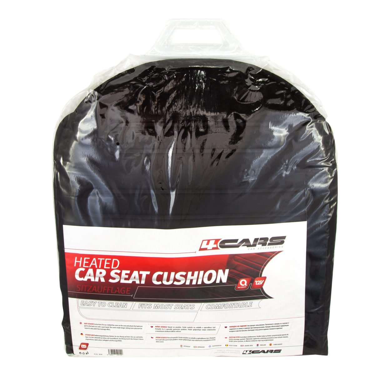 Husa scaun auto cu incalzire, spatar forma semirotunda, 2 trepte de caldura - imagine 3