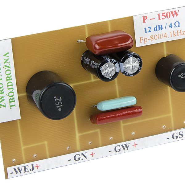 Filtru boxa, crossover cu 3 cai, 150W / 4 Ohm