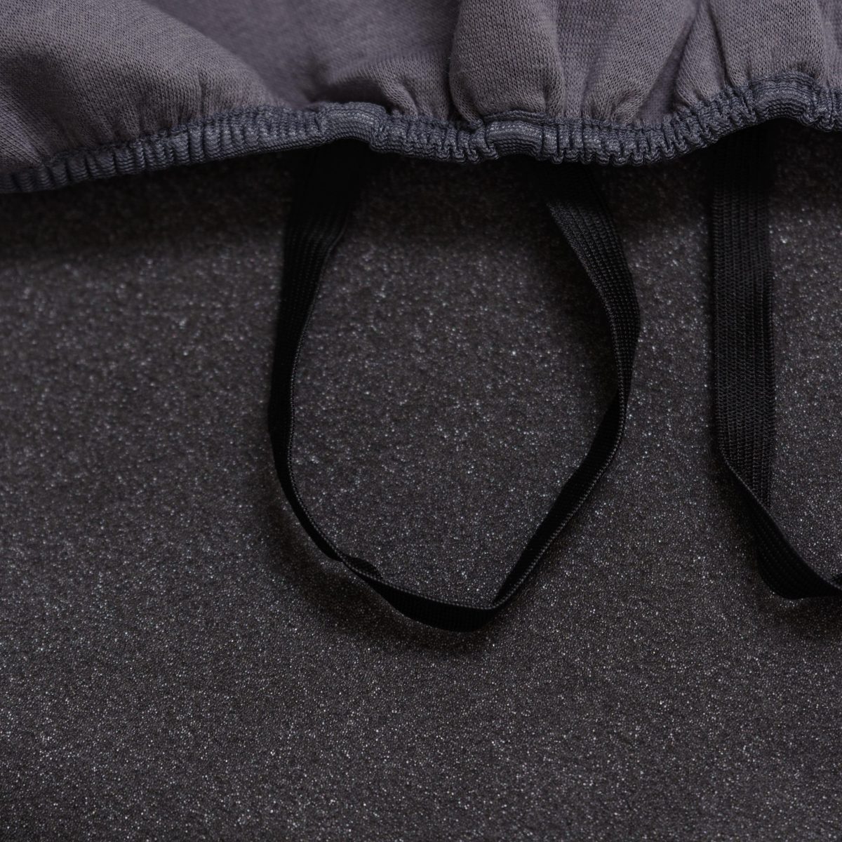 Huse scaun auto tip "maiou" set 2 buc - NEGRU - imagine 3