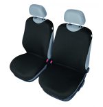 Huse scaun auto tip "maiou" set 2 buc - NEGRU