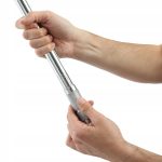 Set cheie dinamometrica din otel/crom, 1/2 inch, reglabila 28-210 Nm, cu 3 tubulare incluse si manusi - imagine 3