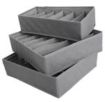 Set 3 buc. organizatoare inteligente pentru lenjerie intima, sosete, cravate, curele - imagine 2