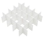 Set 5 separatoare de sertare, modulare, din plastic pentru cosmetice, sosete sau lenjerie intima - imagine 3