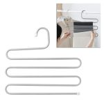 Umeras metalic pentru 5 perechi de pantaloni - imagine 4